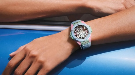 Pastel-Hued Ceramic Timepiece Ranges