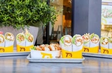 Salad-Packed Sandwich Wraps