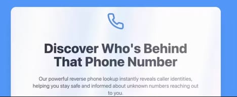 Reverse Phone Lookup Tools