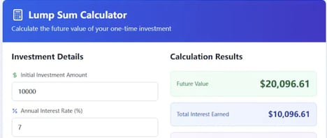 Investment Growth Calculators