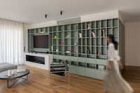 Bookcase-Led Residences