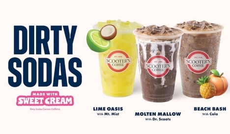 Elevated Cafe Dirty Sodas