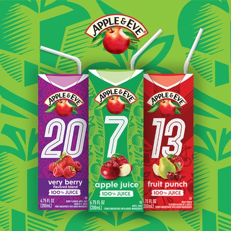 Jersey-Inspired Juice Boxes
