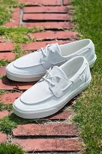 Canvas Boat Shoes Image 3