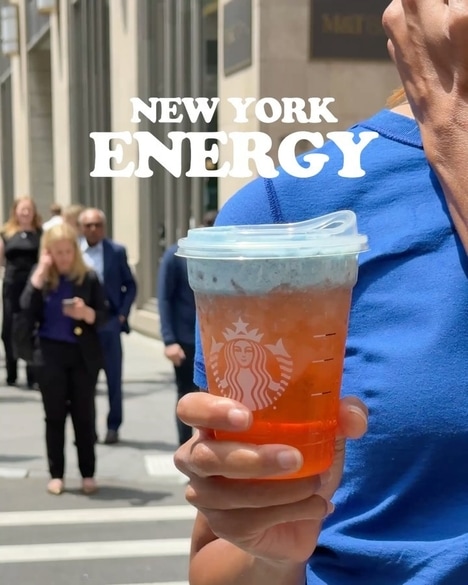 Celebratory Blue-Orange Beverages