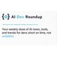 AI Developer Newsletters Image 1