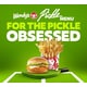 Pickle-Themed QSR Menus Image 1