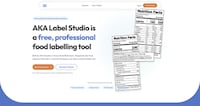 Professional Food Labelling Tools