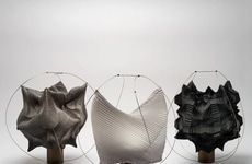 Pleated Fashion Lamp Designs