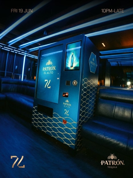 Miniature Tequila Vending Machines