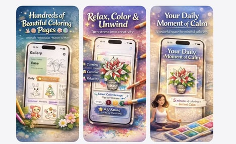 Relaxing Digital Coloring Apps