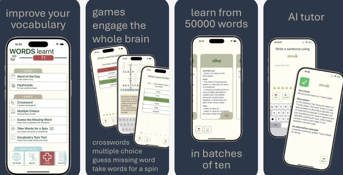 AI Vocabulary Learning Apps: Daily Vocabulary Builder Makes Learning ...