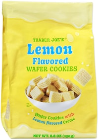 Lemon-Flavored Wafer Cookies