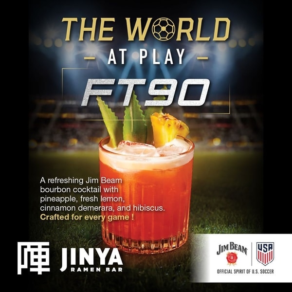 Soccer-Celebrating Bourbon Cocktails