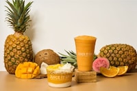 Coconut Mango Smoothie Bowls Image 1