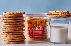 Triple Chocolate Chip Cookies