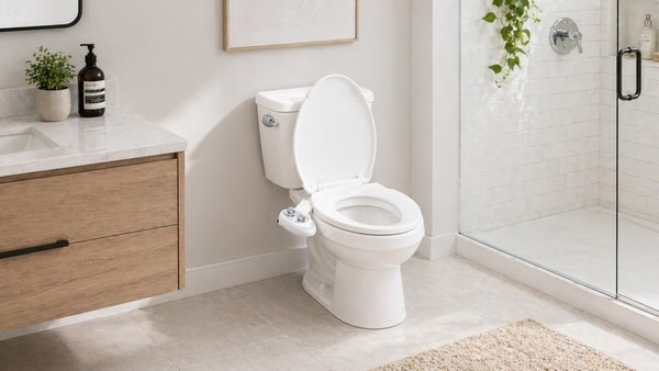 Dual-Nozzle Bidet Attachments
