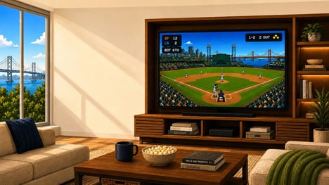 Pixelated Baseball Broadcasts