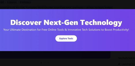 Online Productivity Hubs