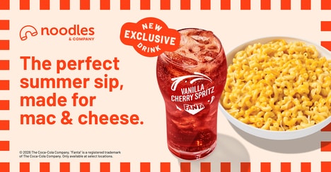 Menu-Paired Sodas