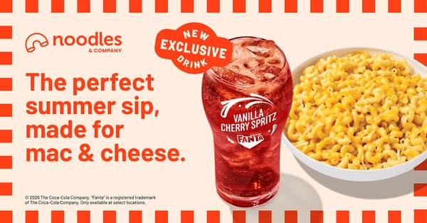 Menu-Paired Sodas