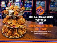 Pretzel Dog Towers