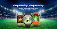 Soccer-Themed Digital Watch Faces