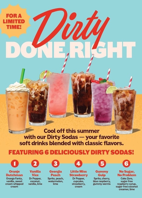Creamy Soda Menus