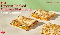 Protein-Forward Flatbread Sandwiches Image 1