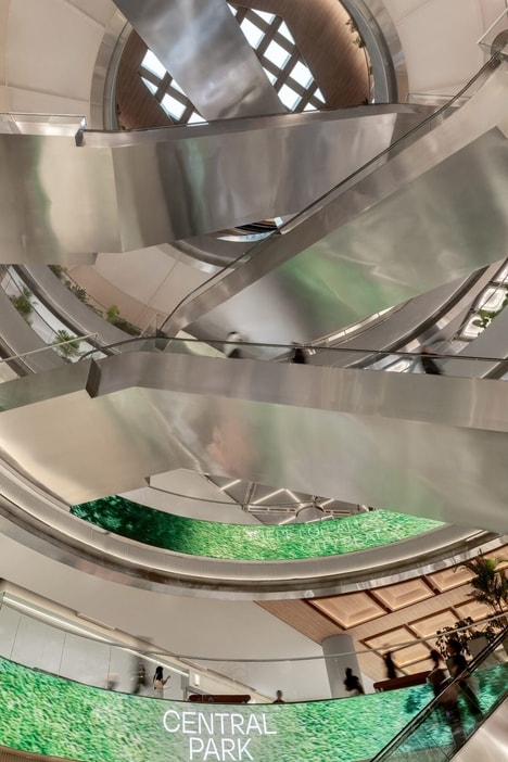 Curved Mall Interiors