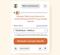 Video Scheduling Extensions Image 1