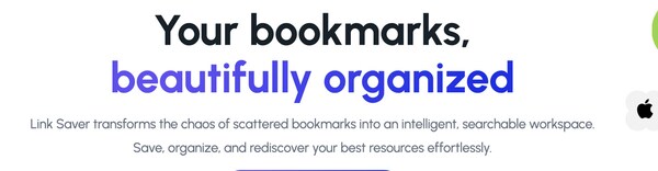 Minimal Bookmark Organizers