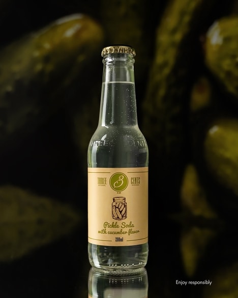 Savory Pickle Sodas