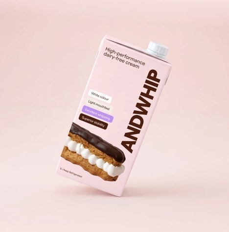 Lentil-Based Whipped Creams