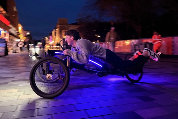 Face-First Electric Trike Designs