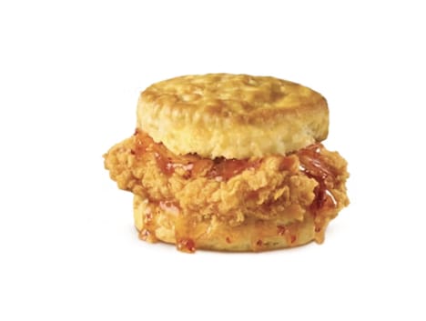 Hot Honey Biscuit Sandwiches