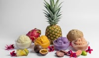 Tropical Fruit Bowl Bases Image 1