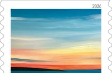 Sunset-Inspired Nonprofit-Rate Postage Stamps
