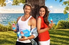Y2K-Themed Sparkling Water Campaigns