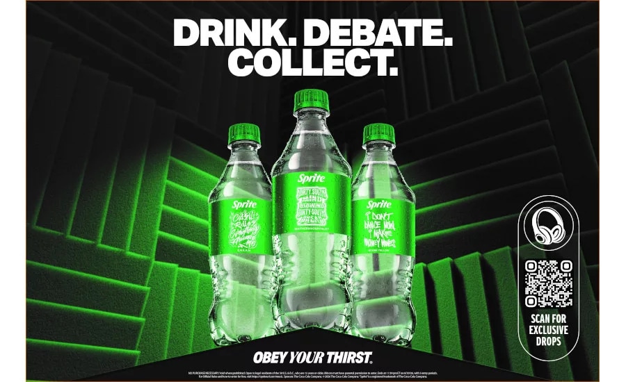 Hip-Hop-Honoring Soda Campaigns: Sprite The Living Tracklist Campaign ...
