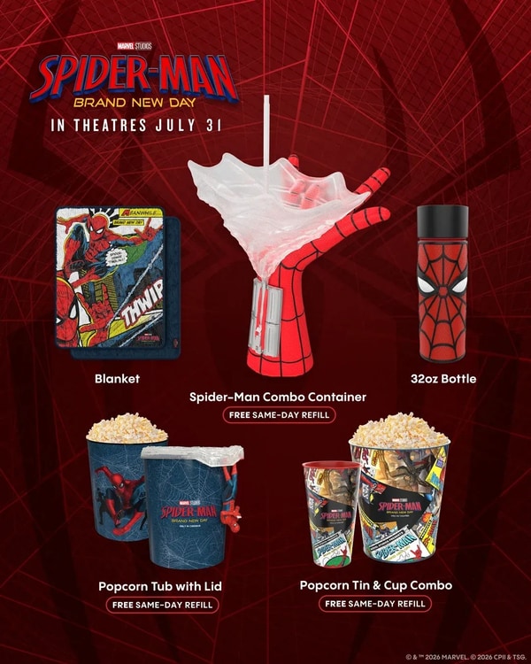 Cinematic Superhero Merch Ranges