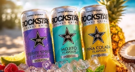 Cocktail-Inspired Energy Drinks