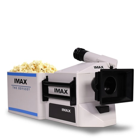 Camer-Shaped Popcorn Buckets