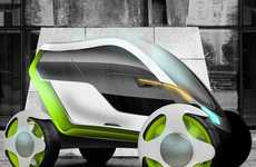 Slim Futuristic Vehicles