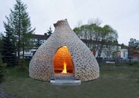 Giant Outfoor Fireplaces Image 5