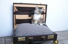 Upcycled Suitcase Pet Beds