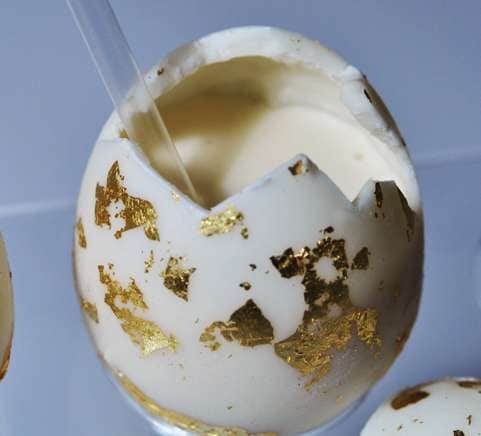 Eggnog in Eggs