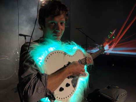 LED Laser Guitars