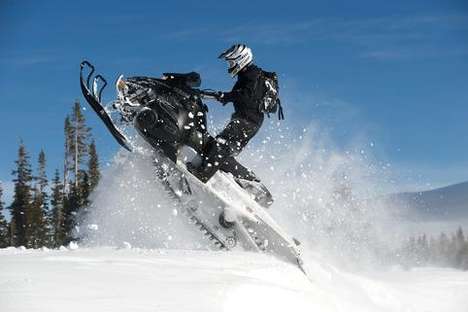 Super Maneuverable Snowmobiles