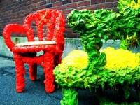 Reclaimed Refuse Seating Image 2